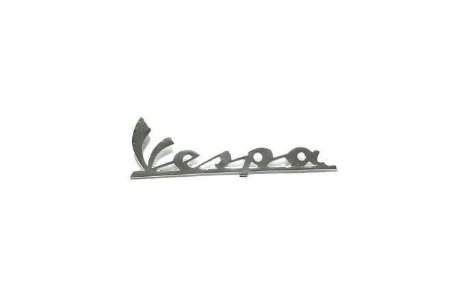 Logo "Vespa" Clip 12cm Chromé