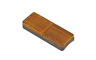 Reflector rectangular 89x35,5 orange