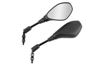 Mirror Set Derbi / Aprilia / Gilera black (x2)