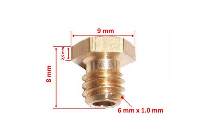 Hauptdüsenset x10 Bing 96 - 113
