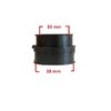 Verbindungsgummi Vergaser 33mm / 38mm gerade