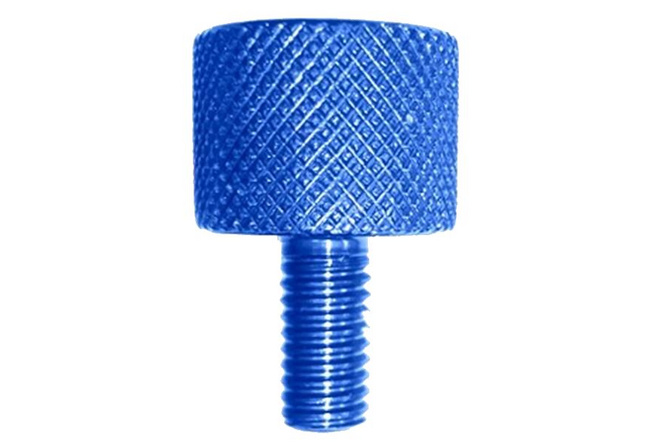 Tappo olio alluminio Peugeot blu