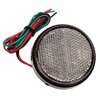 Catadiottro rotondo 58mm con LED bianco