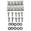 Fairing Screws M6x15 Allen head domed + clip nuts (x10)
