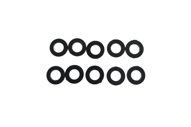 Fairing Screws M6x15 Allen head domed + clip nuts (x10)