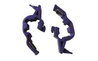 Scheinwerferhalterung Derbi Senda Blau (x2)