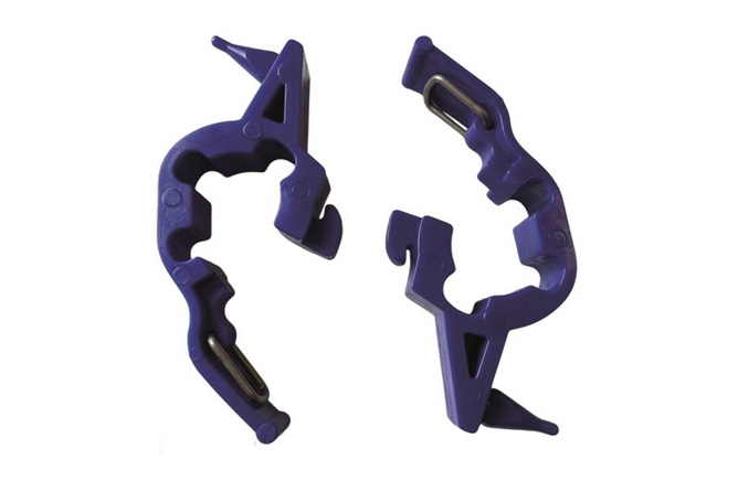 Scheinwerferhalterung Derbi Senda Blau (x2)