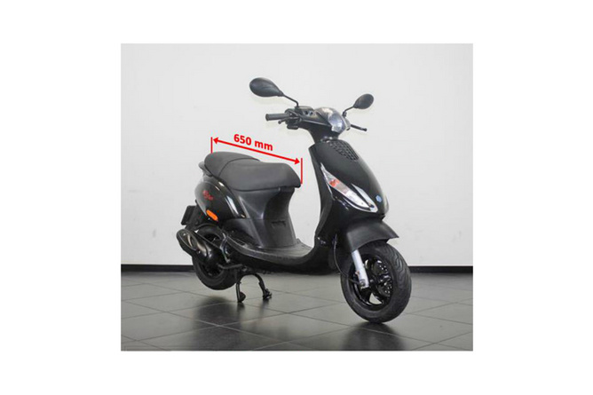 Sitzbezug Piaggio Zip ab 2000 schwarz