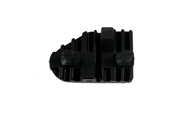 Footrest Rubber left Wide Derbi Senda Black