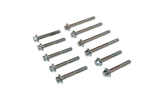 Schraubensatz Variodeckel Peugeot / Kymco 2T silber