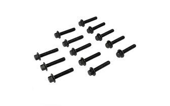 Schraubensatz Variodeckel Piaggio 2T / 4T schwarz