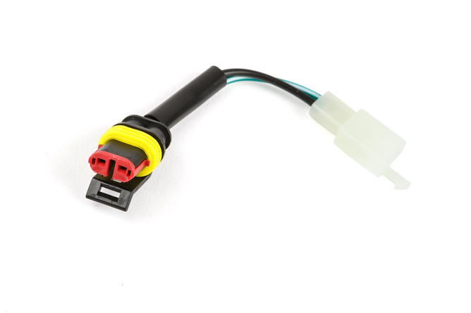 Adaptateur connectiques 2 câbles avec joint pour starter automatique