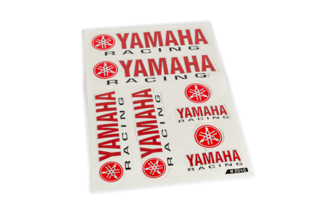Aufkleber Bogen Yamaha Racing 33x22cm