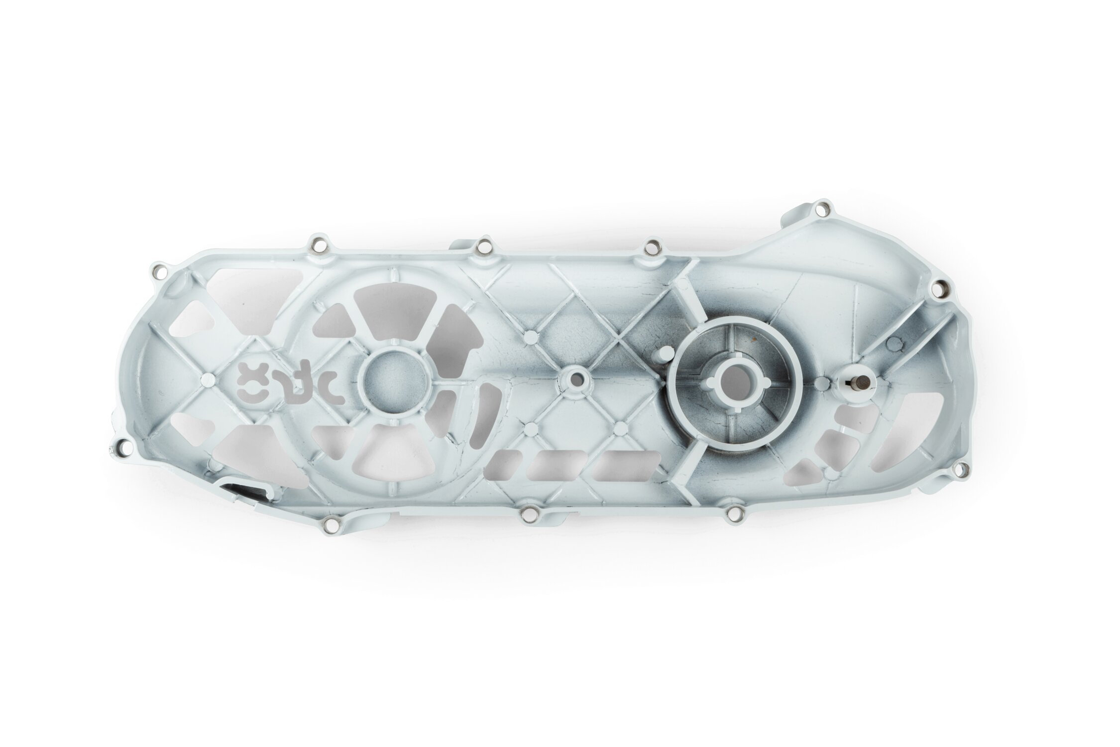 Motorgehäusedeckel / Variodeckel STR8 Extreme Cut Minarelli lang weiß  kaufen