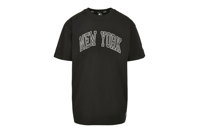 T-Shirt New York Starter schwarz