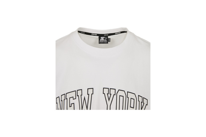 T-Shirt New York Starter weiß