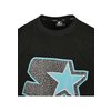 T-shirt Multicolored Logo Starter noir/turquoise