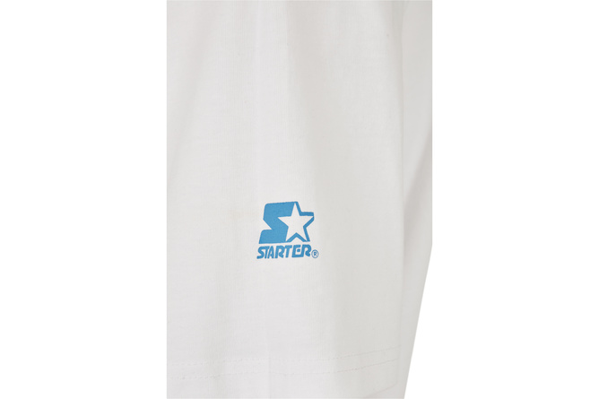 T-shirt Multicolored Logo Starter bianco/pink