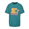 T-Shirt Colored Logo Starter grün/gelb/rosa