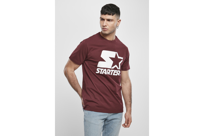 T-Shirt Logo Starter oxblood rot