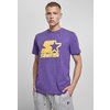 T-Shirt Contrast Logo Jersey real violet
