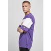 T-shirt Block Jersey real viola/bianco