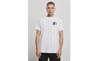T-shirt Pinstripe Jersey bianco