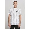 T-shirt Pinstripe Jersey blanc