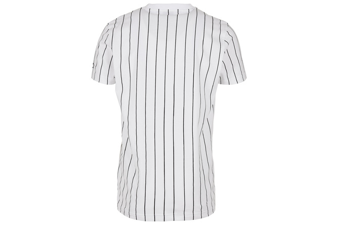 T-Shirt Pinstripe Jersey weiß