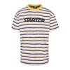 T-Shirt Stripe Jersey weiß/gelb/violett/weiß