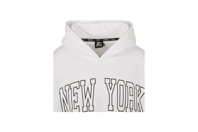 Hoodie New York Starter white