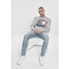 Pull col rond Multicolored Logo Starter gris clair