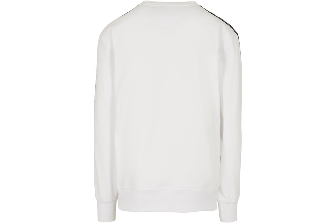 Crewneck Sweater Logo Taped Starter white
