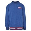 Mockneck Sweater Wording Starter blu