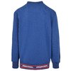 Mockneck Sweater Wording Starter blau