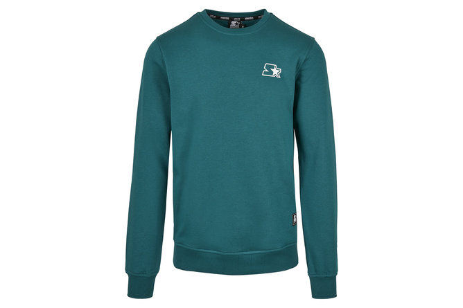 Crewneck Sweater Small Logo Starter retro green
