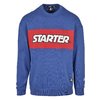 Crewneck Sweater Color Block Starter ultra marine
