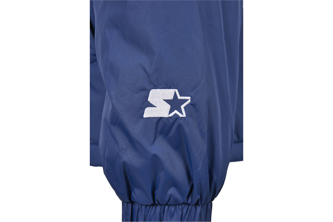 Giacca Logo Half Zip Starter blu notte
