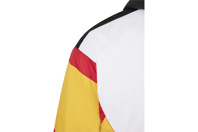 Veste col zippé Color Block Starter noir/blanc/red/jaune