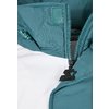 Jacke Color Block Half Zip Starter retro grün/weiß/gelb/lila