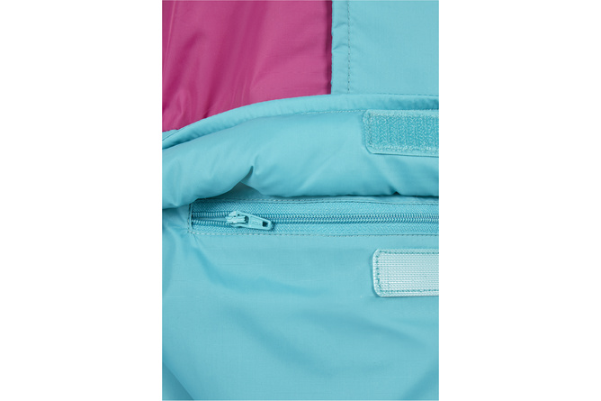 Starter jacket turquoise blue/pink/yellow/white