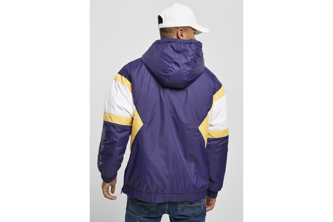 Color Block Starter zip-neck jacket
