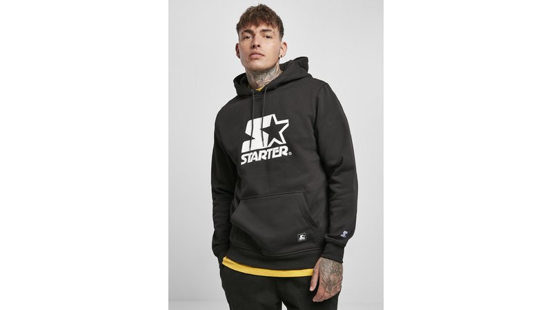 Hoodie The Classic Logo Starter black | MAXISCOOT