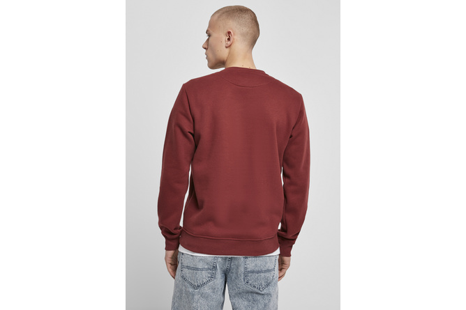 Maglione girocollo Essential Starter rosso marrone