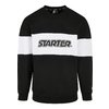Crewneck Sweater Block Starter black/white