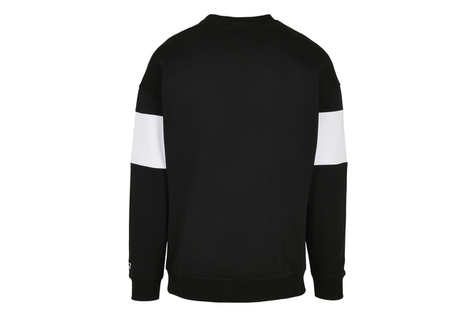 Crewneck Sweater Block Starter black/white