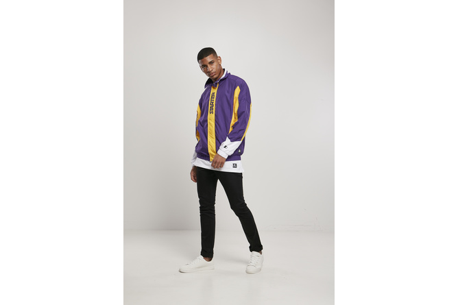 Track Jacket Starter real violet/california yellow/white