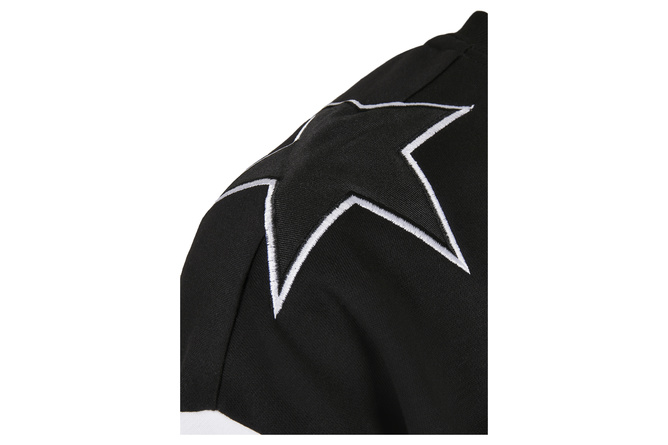 Sweater Rundhals / Crewneck Racing Starter schwarz/weiß