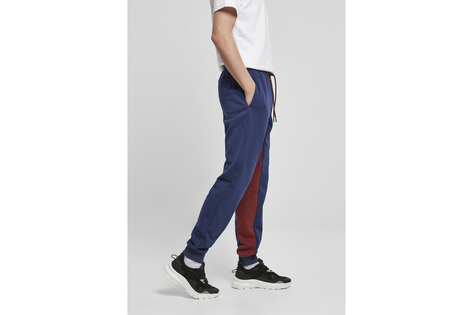 Pantaloni sportivi Starter blu scuro/rosso marrone