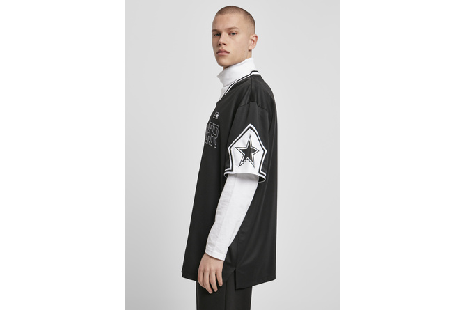 Camiseta Deportiva Star Sleeve Starter Negro